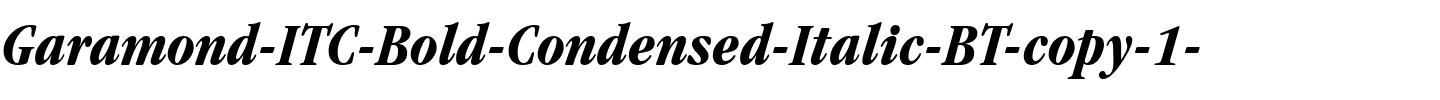 GarmdITC BkCn BT Bold Italic.ttf
