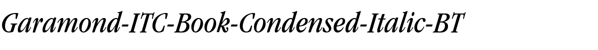 GarmdITC BkCn BT Book Italic.ttf