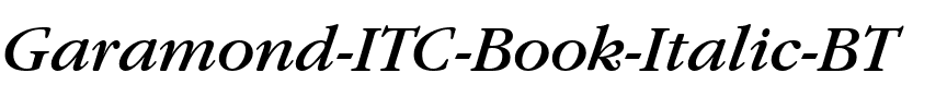 GarmdITC Bk BT Book Italic.ttf