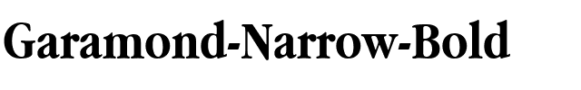 Garamond Narrow Bold.ttf