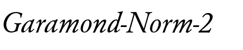 Garamond-Norm 2 Regular.ttf