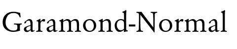 Garamond-Normal Regular.ttf