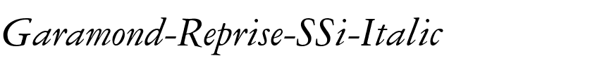 Garamond Reprise SSi Italic.ttf