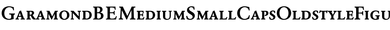Garamond BE Bold.ttf