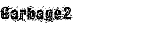 Garbage2 Regular.ttf
