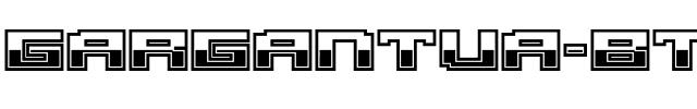 Gargantua BTN Chrome Regular.ttf