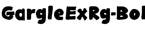 Gargle Ex Rg Bold.ttf