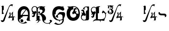 GargoilICG Regular.ttf