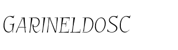 GarineldoSC Regular.otf