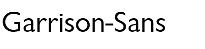 Garrison Sans Regular.ttf