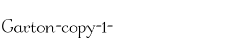 Garton Regular.ttf