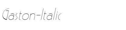 Gaston Italic.ttf