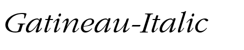 Gatineau Italic.ttf