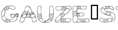 Gauze Strips Gauze Strips.ttf