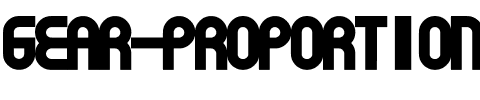 Gear Proportion Regular.ttf