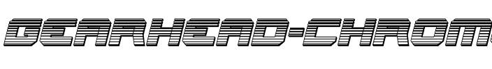 Gearhead Chrome Italic Italic.ttf
