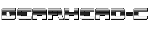 Gearhead Chrome Regular.ttf