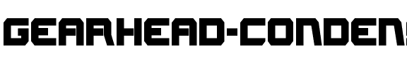 Gearhead Condensed Condensed.ttf