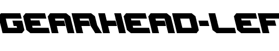 Gearhead Leftalic Italic.ttf