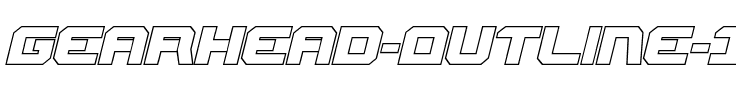 Gearhead Outline Italic Italic.ttf