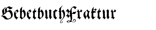 GebetbuchFraktur Regular.ttf