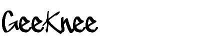 GeeKnee Normal.ttf