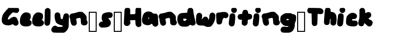 Geelyn_s_Handwriting_Thick Medium.ttf