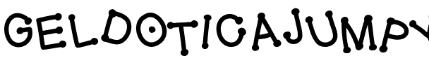 GelDoticaJumpyThick Medium.ttf