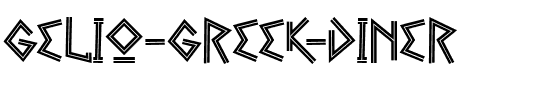 Gelio Greek Diner Regular.ttf