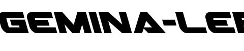 Gemina Leftalic Italic.ttf