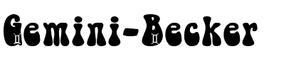 Gemini Becker Normal.ttf