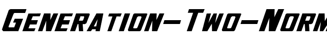 Generation Two Normal.ttf