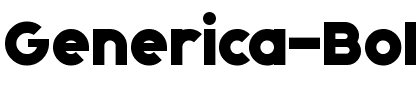 Generica Bold.otf