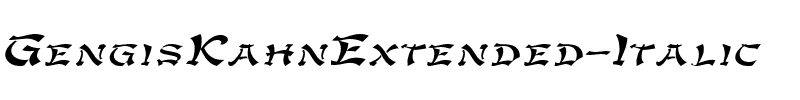 GengisKahnExtended Italic.ttf