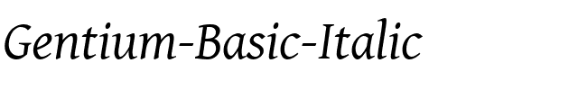 Gentium Basic Italic.ttf