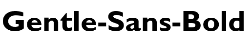 Gentle Sans Bold.ttf