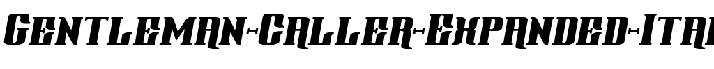 Gentleman Caller Expanded Italic Expanded Italic.ttf