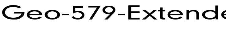 Geo 579 Extended Normal.ttf