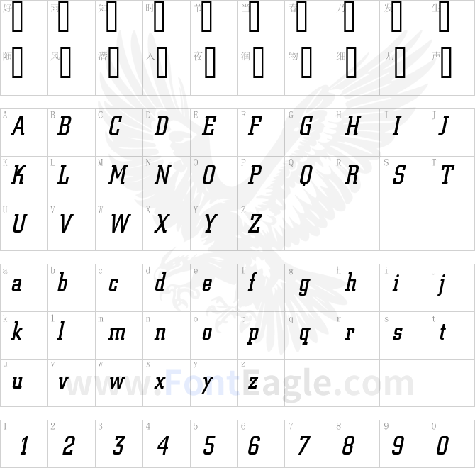 Geo-957-Condensed-Italic