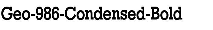 Geo 986 Condensed Bold.ttf