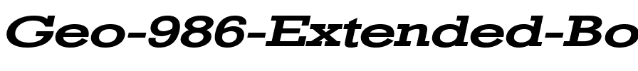 Geo 986 Extended Bold Italic.ttf