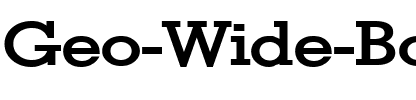 Geo Wide Bold.ttf