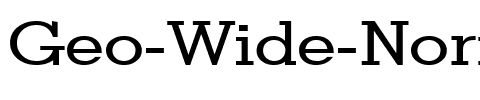 Geo Wide Normal.ttf