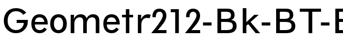 Geometr212 Bk BT Book.ttf