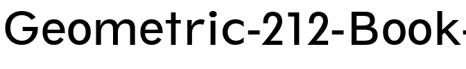 Geometr212 Bk BT Book.ttf