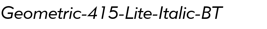 Geometr415 Lt BT Lite Italic.ttf