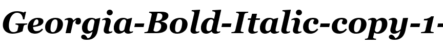 Georgia Gras Italique.ttf