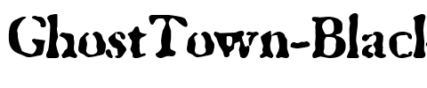 GhostTown Black.ttf