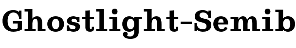 Ghostlight Semibold Regular.ttf