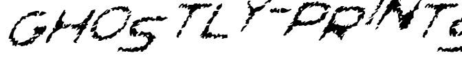 Ghostly Prints Italic.otf